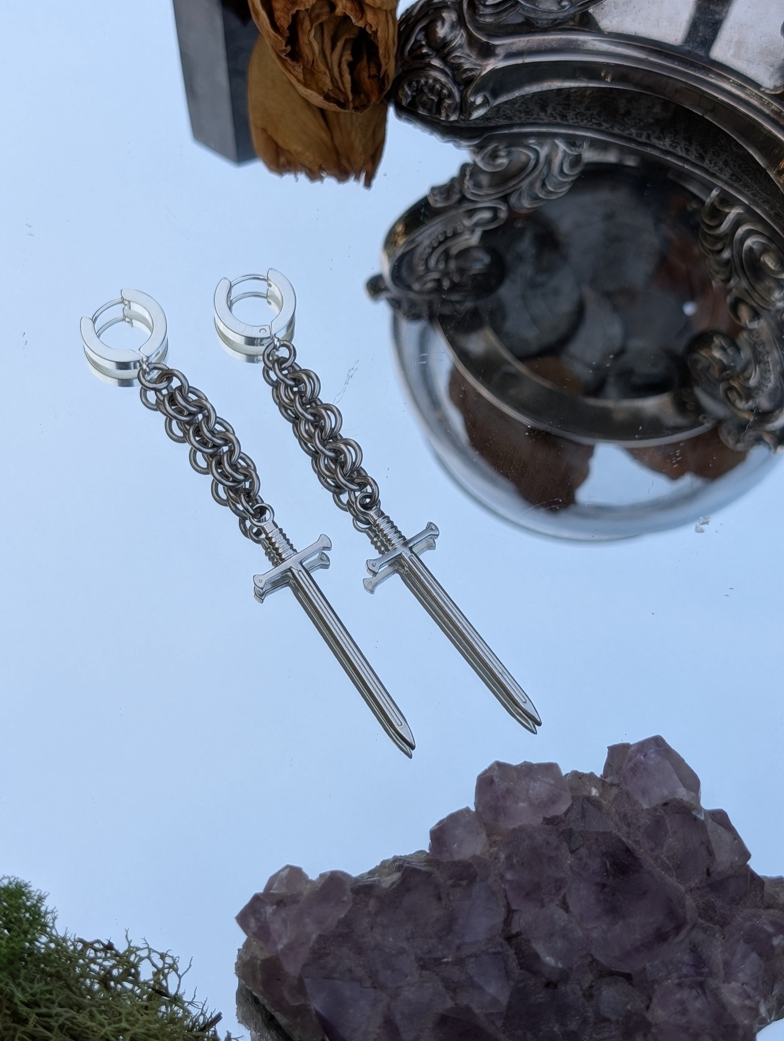 Damocles Earrings